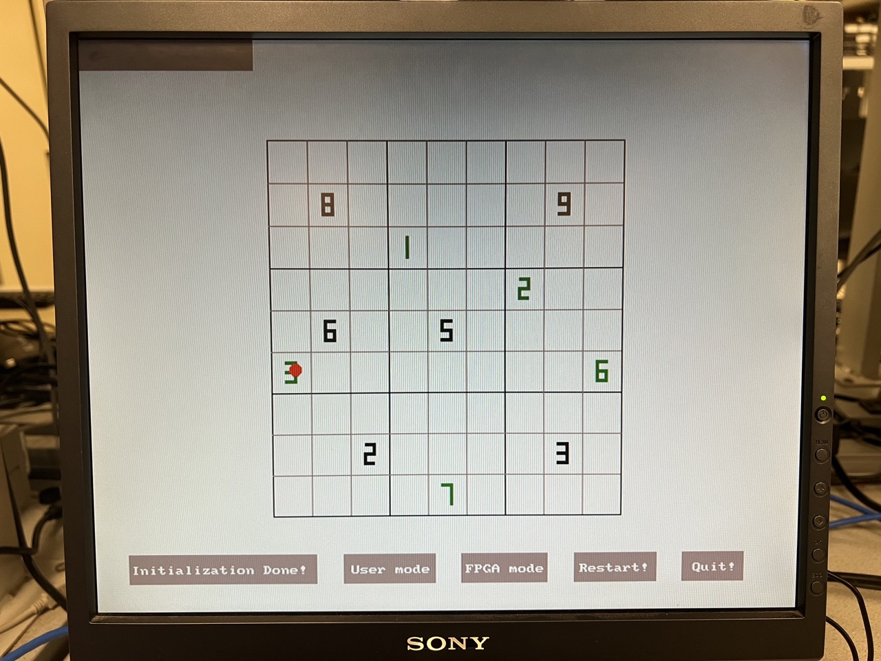 empty grid